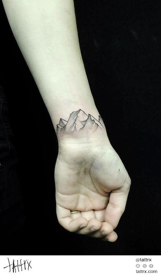 Finest tips for fading mountain tattoo, Small Mountain Tattoo: Sleeve tattoo,  Tattoo Ideas  