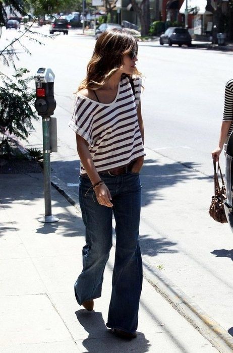 Rachel bilson street style 2011, Street fashion: Fashion outfits,  Bootcut Jeans  