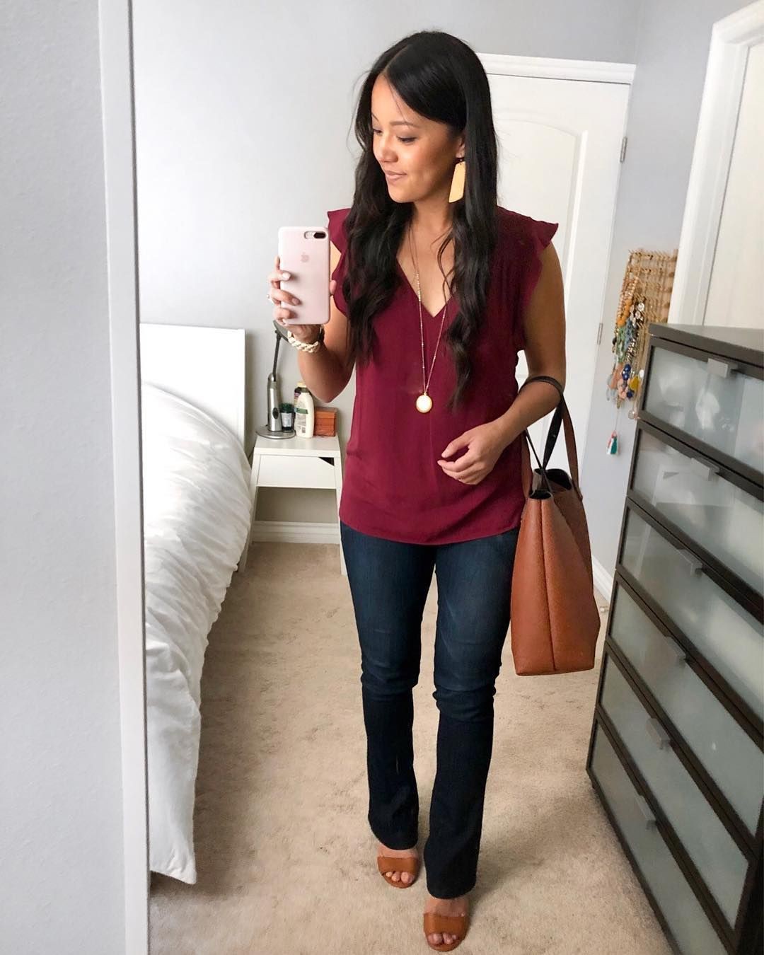 Cute work outfits long cardigan: Top Outfits,  Coat Long,  Bootcut Jeans  