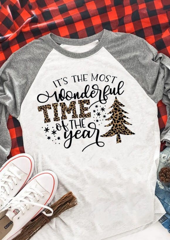 Get stylish look with christmas shirts, Christmas Day: Christmas Day,  Santa Claus,  Christmas tree,  party outfits,  Raglan sleeve  