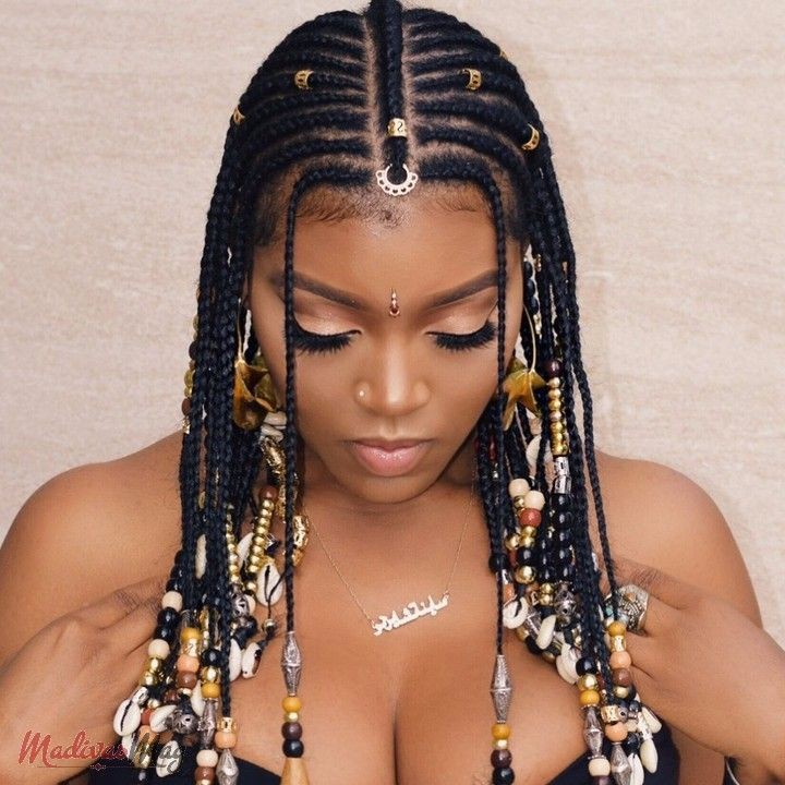 All size and style fulani styles, Artificial hair integrations: Long hair,  Box braids,  Mohawk hairstyle,  Braids Hairstyles,  Fula people,  Black hair  