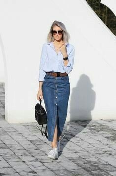 Jean Skirts Are Back  Here Are 7 Fresh Outfits to Try Right Now