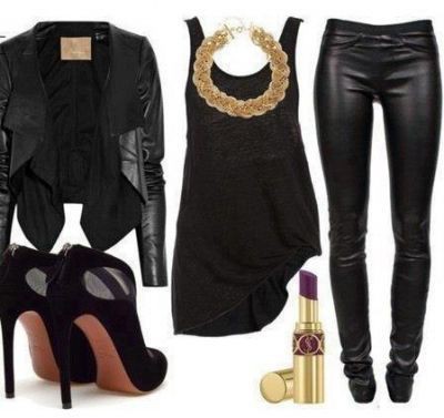 Winter girls night out outfit: Fashion photography,  winter outfits,  Legging Outfits,  Casual Outfits  