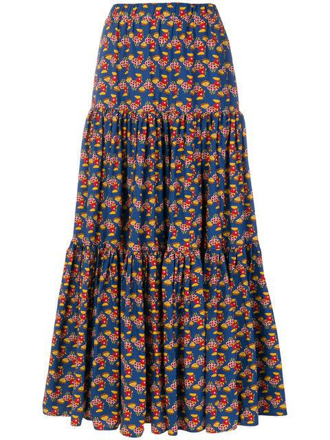 Roora Outfits, African wax prints, LaDoubleJ Big Skirt: African Dresses,  Tiered Skirt,  Roora Dresses,  Prairie skirt  