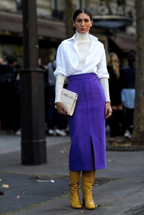 Outfit With Midi Skirt: Midi Skirt Outfit  