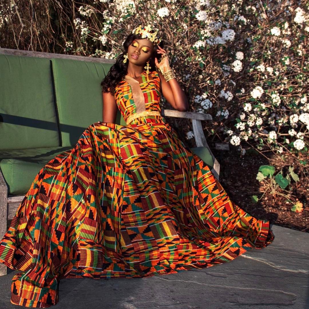 Ghana independence day outfits, Kente cloth: Cocktail Dresses,  Wedding dress,  Evening gown,  African Dresses,  Kente cloth,  Lobola Outfits  