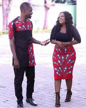 Pre wedding ankara style for couples