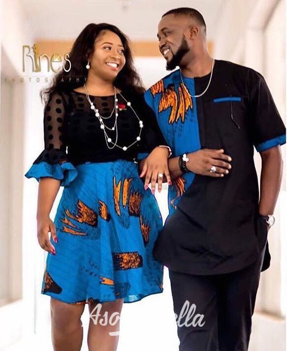 African traditional outfits for couples: African Dresses,  Aso ebi,  Folk costume,  wedding suit,  Matching Couple Outfits  
