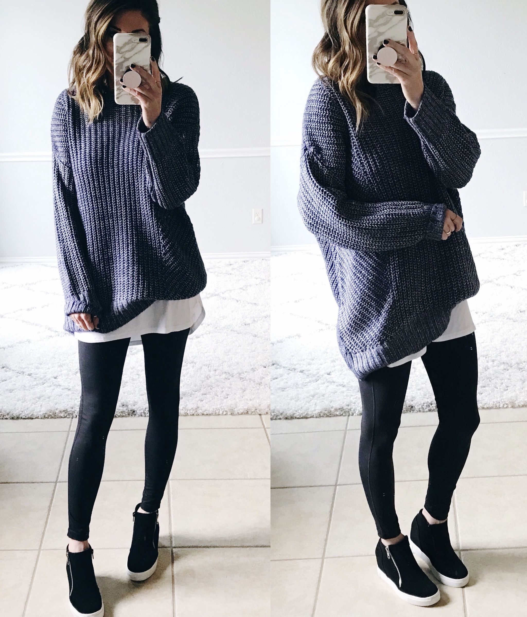 Sweater And Leggings Tumblr, FASHION SNEAKERS, Sports shoes | Sweater And Leggings Outfits Tumblr | FASHION SNEAKERS, Mock Neck, Online shopping