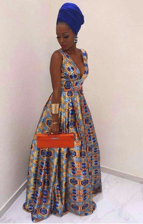 Get this look with african women attire, African wax prints: Wedding dress,  Evening gown,  African Dresses,  Maxi dress,  Roora Dresses  