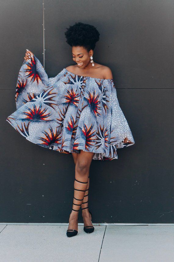 Off Shoulder African Print Dresses Roora Outfits African Dress Maxi Dress Roora Dresses