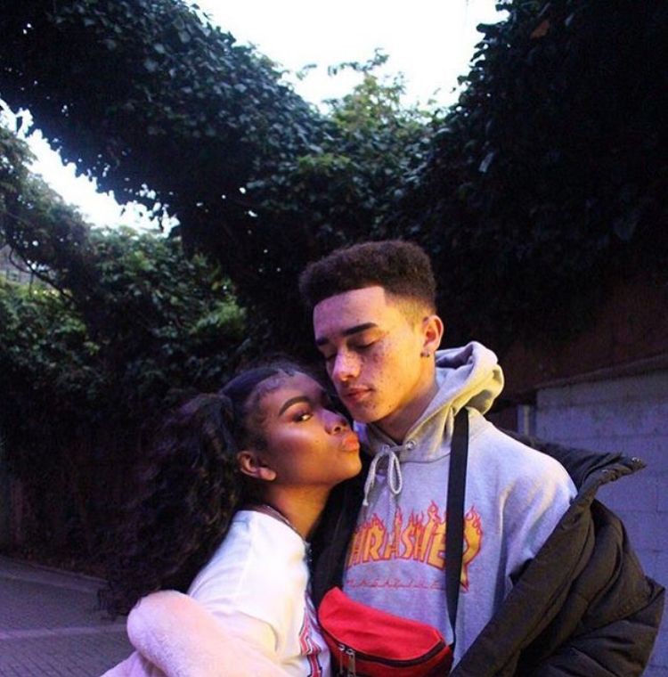 Young black couples goals, Interpersonal relationship: Black people,  Cute Couples,  White people  