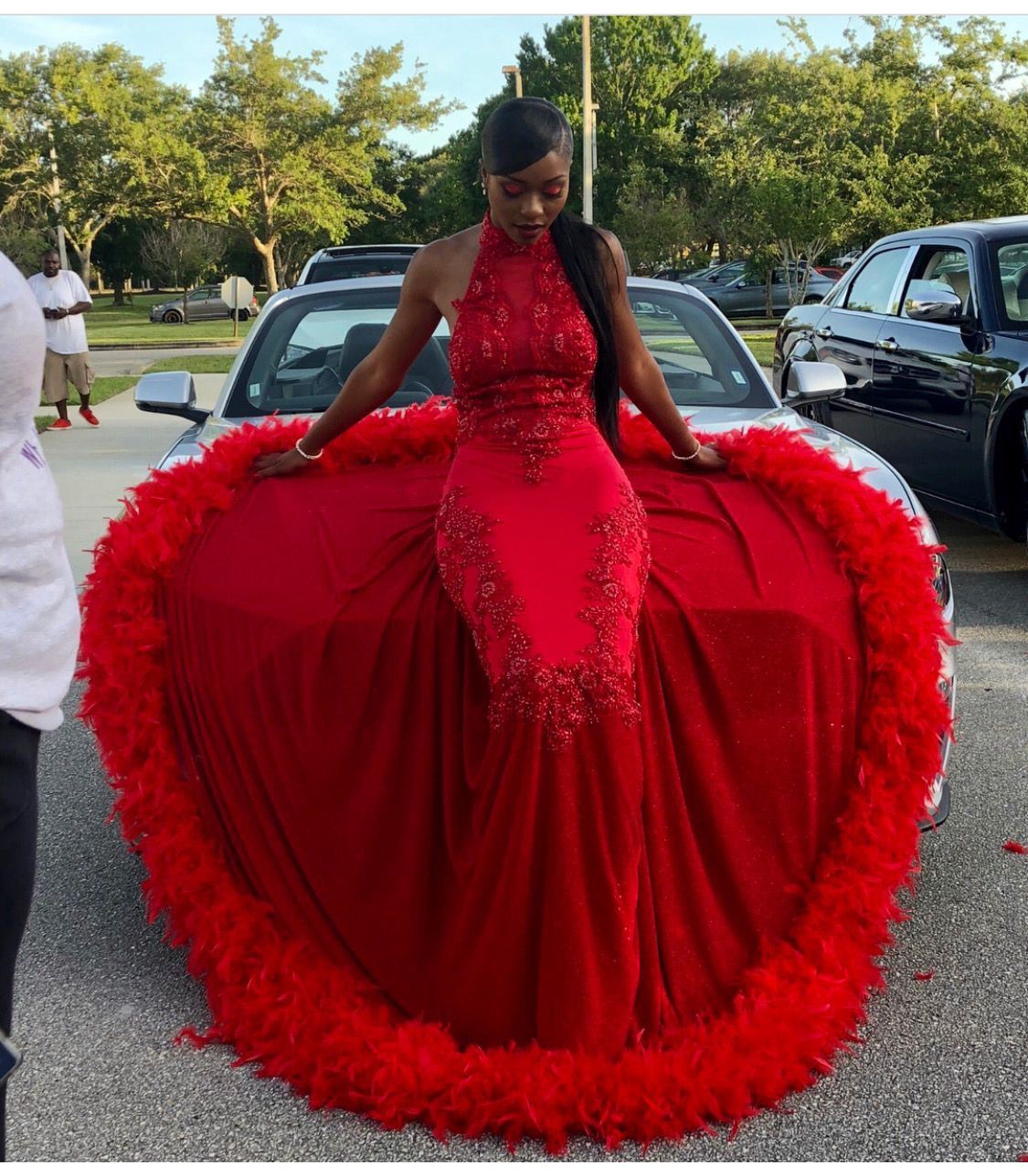 Prom dresses black girls, Formal wear Black Girls Prom Outfits