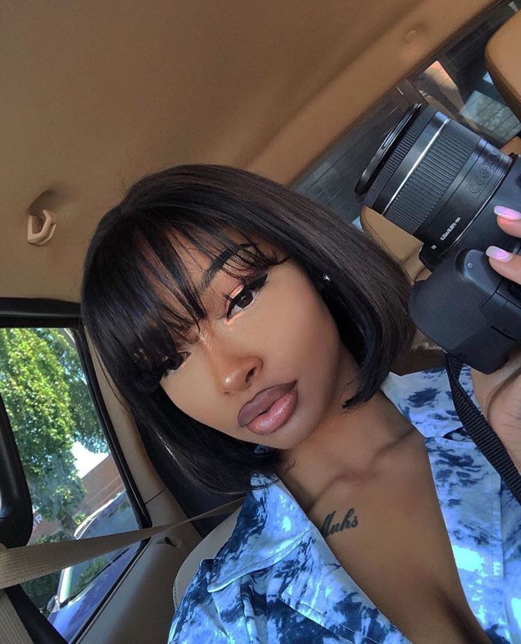 Short Hair Black Women, MyXL Bob Wig, Artificial hair integrations: Lace wig,  Bob cut,  Short hair,  Pixie cut,  Black Women  