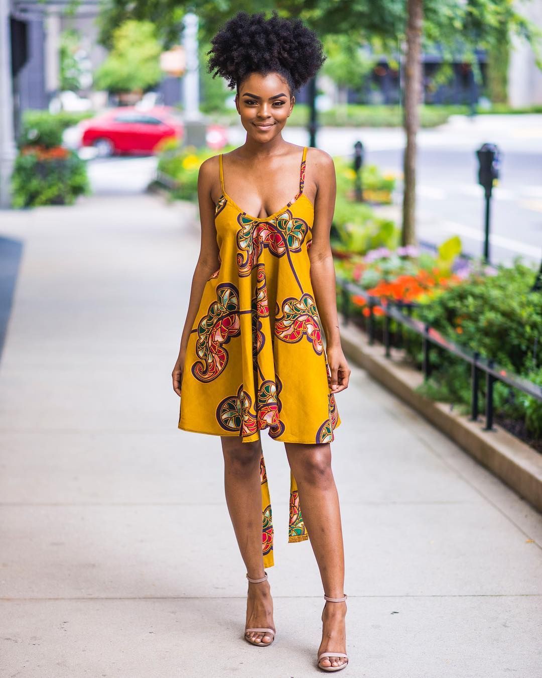 Modern short african dresses