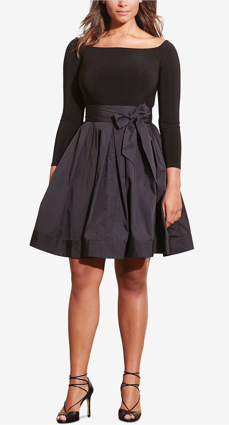 Ralph lauren plus size taffeta dresses: Cocktail Dresses,  Plus size outfit,  Clothing Ideas,  Casual Outfits  