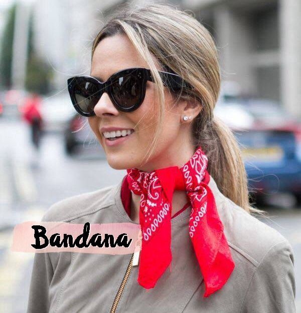 Simple Bandana Outfit women | Bandana Outfit | Bandana Outfit Girls, Fashion  accessory,