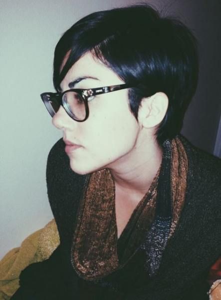 Perfect ideas for rayka zehtabchi, Black hair: Long hair,  Brown hair,  Short hair,  Pixie cut,  Tom Ford,  Black hair,  Nerdy Glasses  