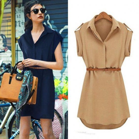 Why Shirt Dresses are Popular Right Now | Date Outfits Ideas: shirts,  Outfit Ideas,  Dresses Ideas,  Casual Outfits,  First Date  