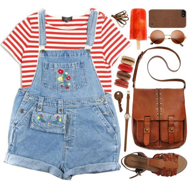 Outfits With Overalls Shorts, Studio Ghibli: Overalls Shorts Outfits  