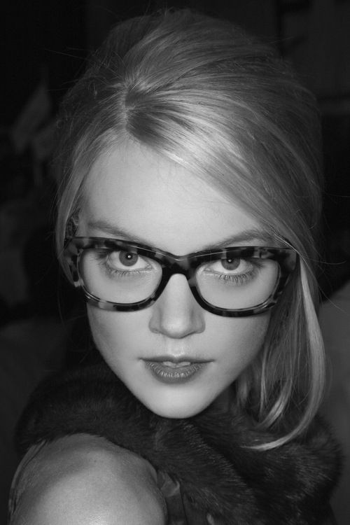 Nerdy Glasses For Girls, Lindsay Ellingson, Foto Collection: Nerdy Glasses  