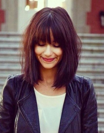 Latest Shoulder Length Hairstyle Low Maintenance For ...