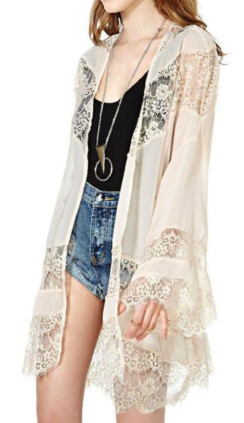 Latest Fashion Trends - boho kimono cardigan, Kimono Long: kimono outfits,  Kimono Long  