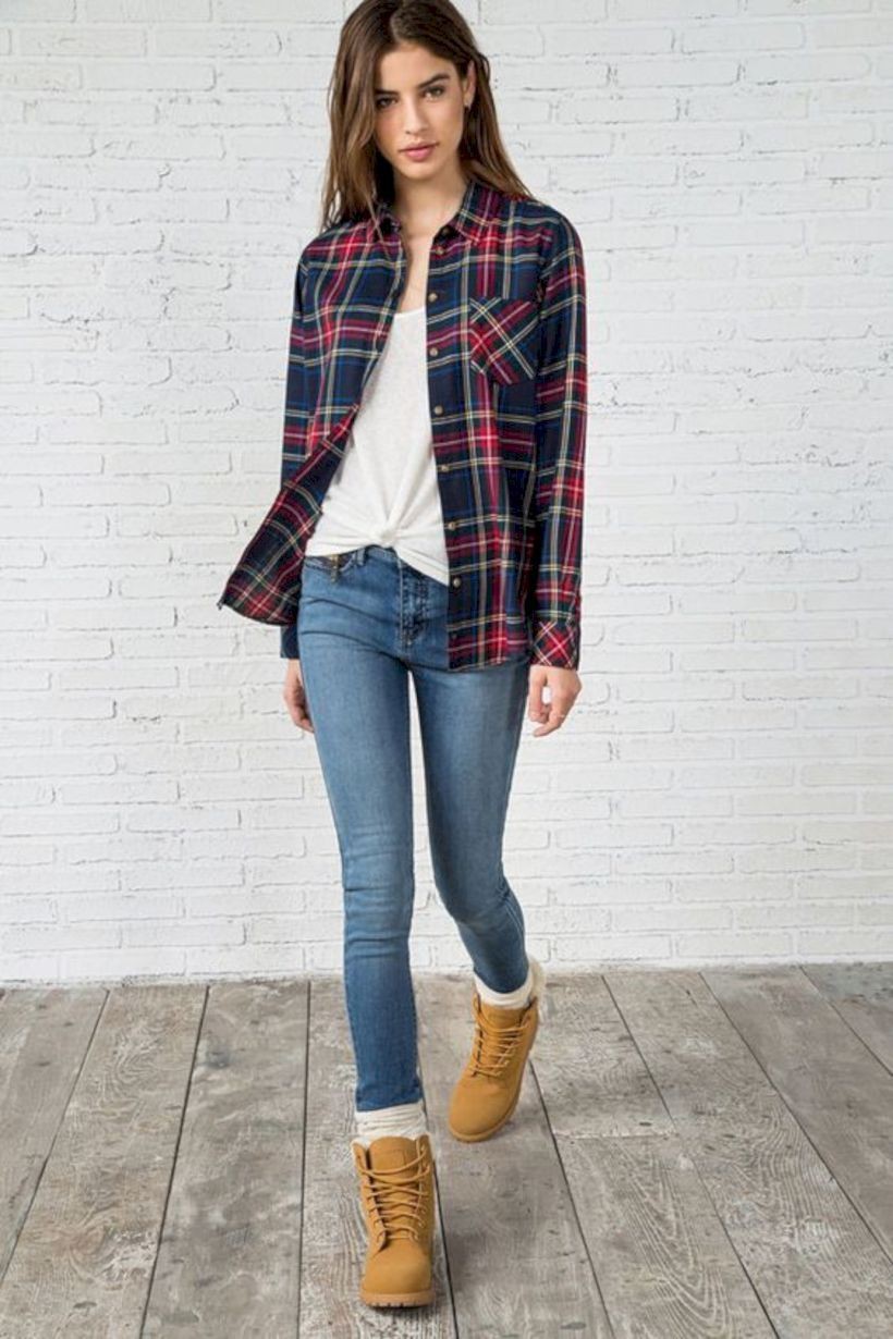 women's outfits with timberlands