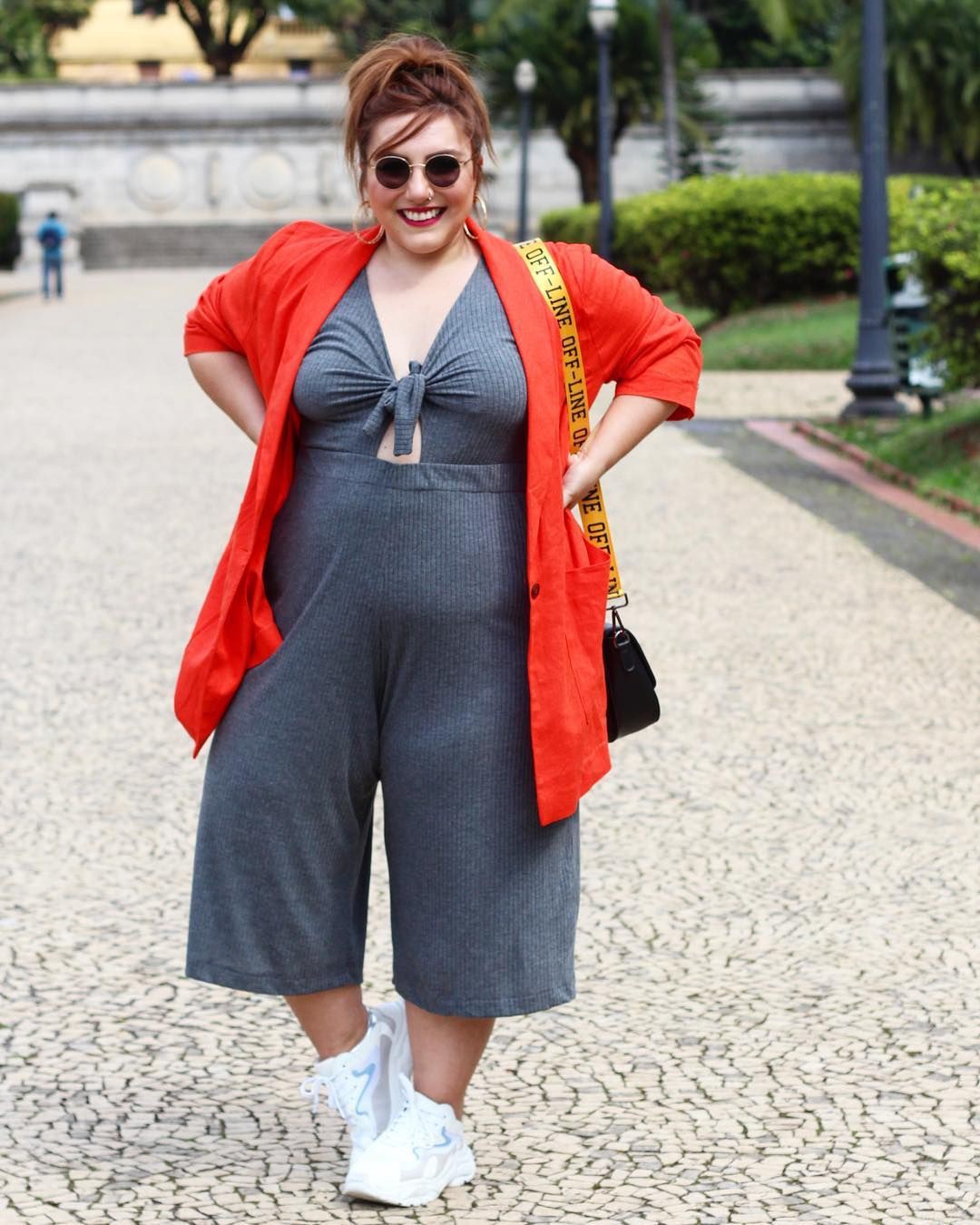 Beautiful Streetwear Dress For Curvy Girl: Casual Outfits,  Street Outfit Ideas,  Streetwear For Chubby Girl,  Plus size outfit  