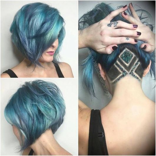 Fancy design for under shave bob, Human hair color: Bob cut,  Long hair,  Hairstyle Ideas,  Short hair,  Pixie cut,  Bob Hairstyles,  Buzz cut  