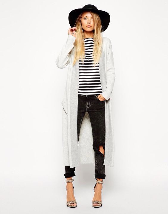 Check for daily dose of lange vesten, In The Style: Long Cardigan Outfits  