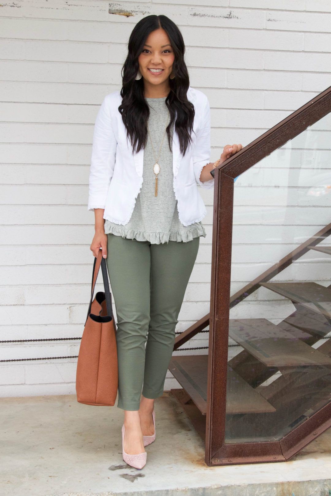 Nice to see these interview outfit ideas, Business casual | White Blazer  Outfit | Blazer Outfit, Business casual, Casual wear