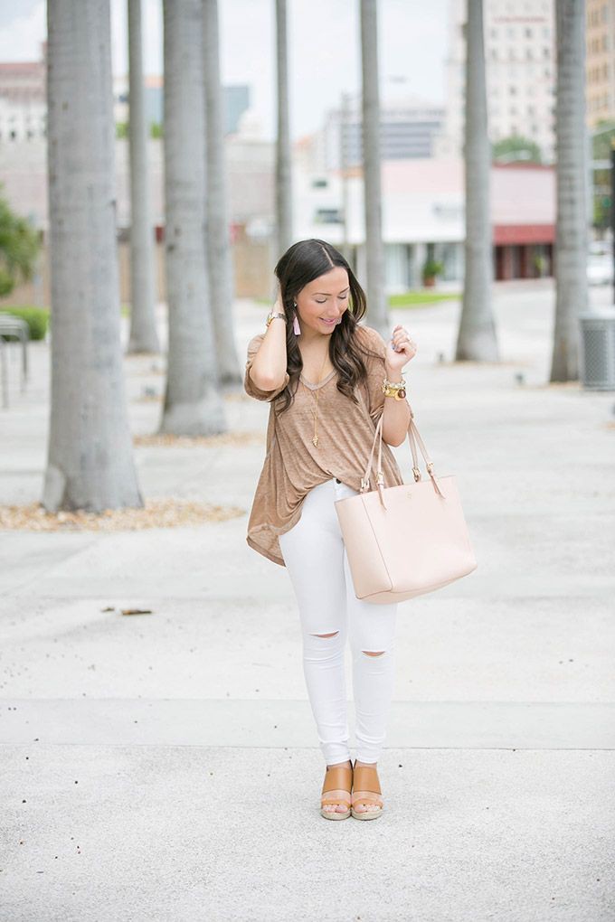 Outfits With White Denim: White Denim Outfits  