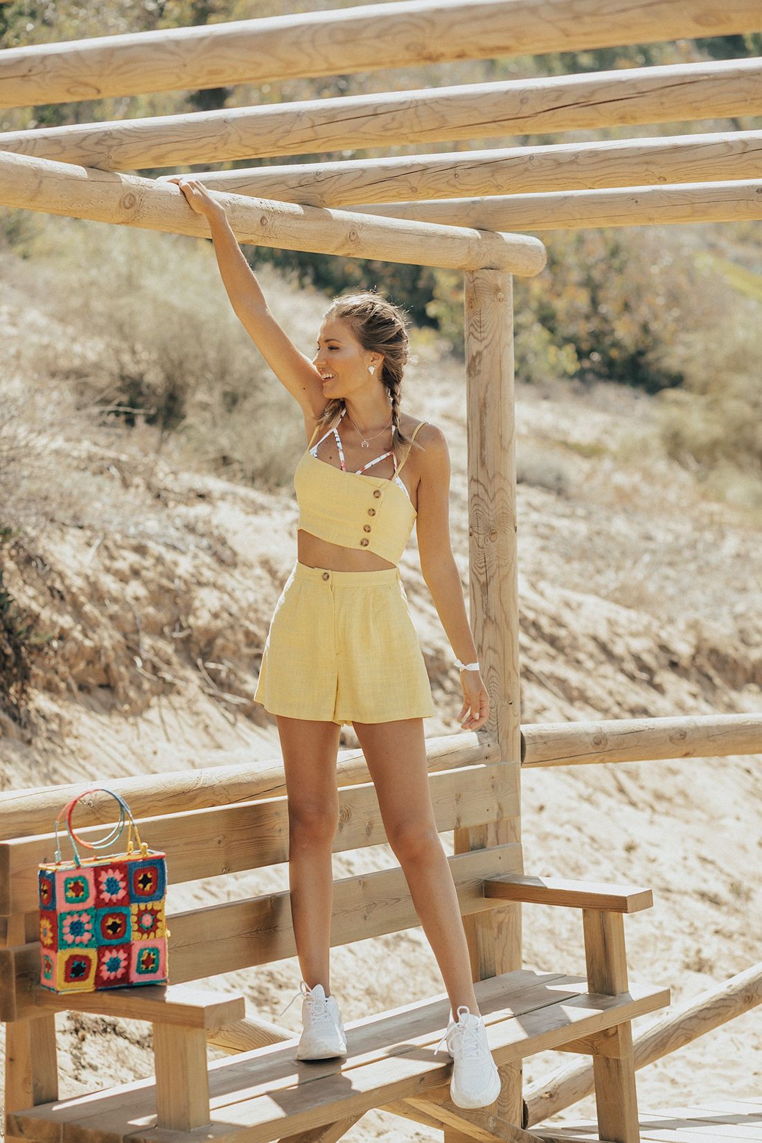 Beautiful Vintage Outfit For Summer: Cute Beach Outfit,  Beach outfit,  Beach Outfit For Fall  