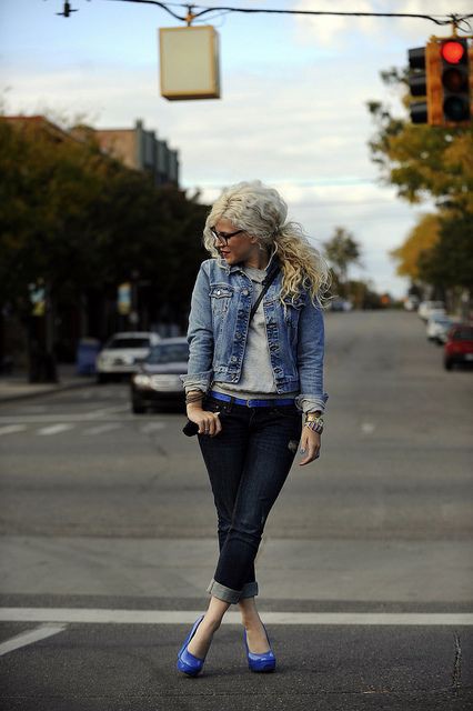 Denim Vest Outfit Ideas, Pattern M: Denim Outfits  