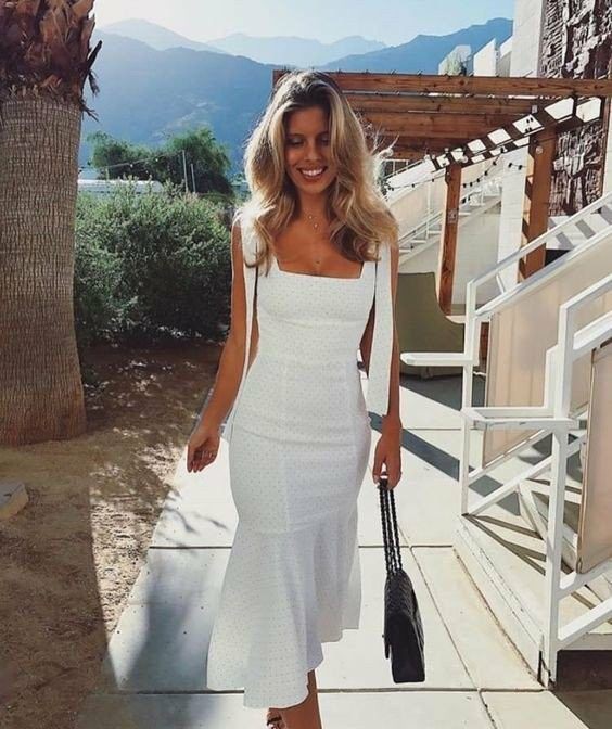 Tash oakley white dress, Natasha Oakley: summer outfits,  Strapless dress,  Sheath dress,  Maxi dress,  Natasha Oakley,  Formal wear,  Casual Outfits,  White Dress  