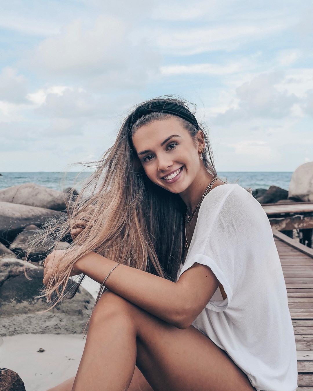 Amelie Weissenberger Instagram, Tiny Little Miracles, Beauty M Kosmetik: Brown hair,  Photo shoot,  Black hair,  Amelie Weissenberger,  Bintan Island  