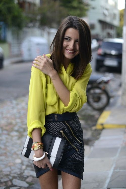Asymmetrical Skirt Outfits: Skirt Outfits,  Street Style,  Casual Outfits  
