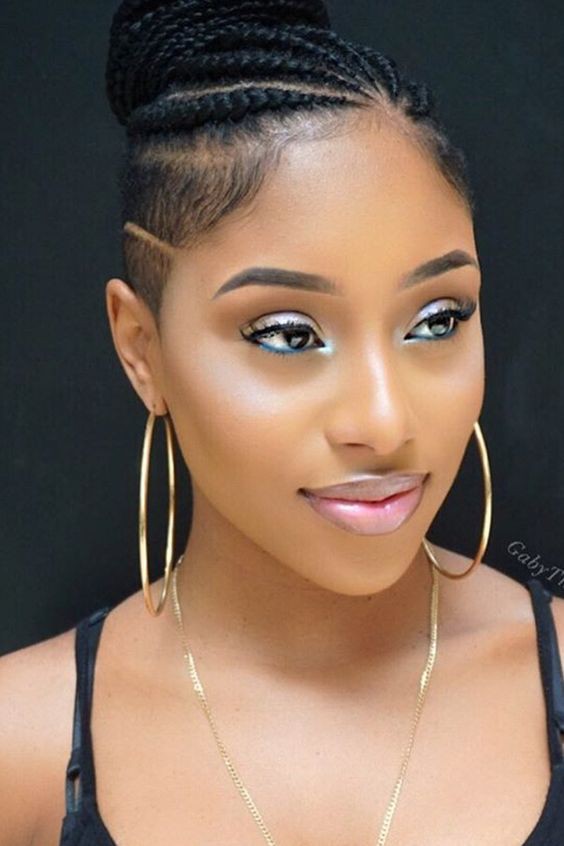 Simple Braided Prom Hairstyles For Black Girls | Prom Hairstyles Black