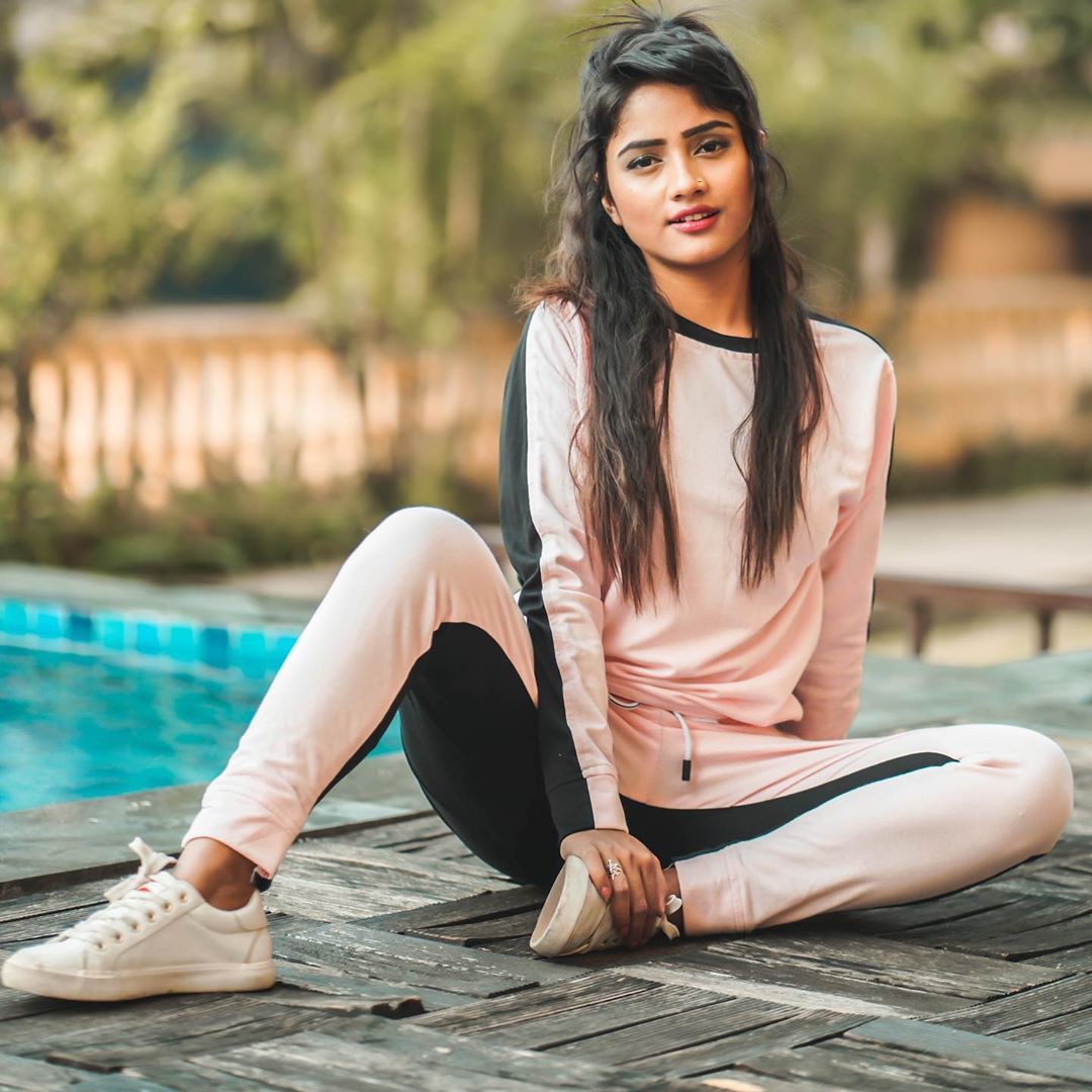 Sweet  Pics of  Nisha Guragain: Hot TikTok Girls,  TikTok India,  Indian TikTok Model,  TikTok Hot Photo,  Nisha Guragain  