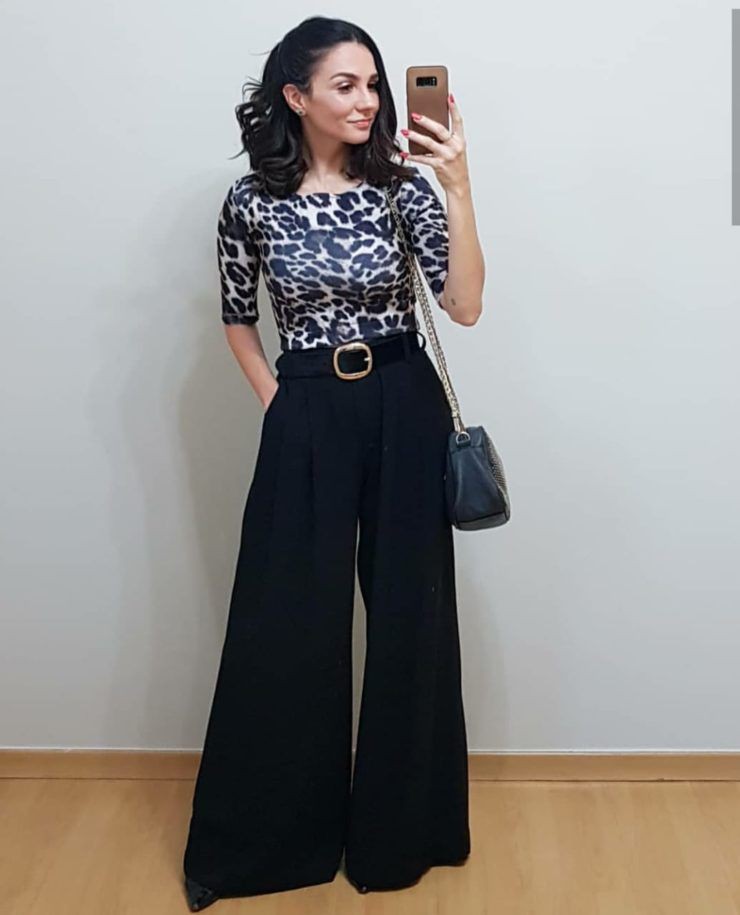 Beautiful Flare Palazzo Pants For Parties | Palazzo Pants Outfit ...