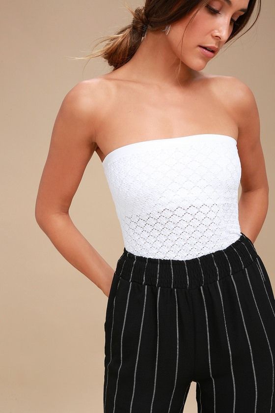 Fabulous style for latest white tube tops: Cocktail Dresses,  Crop top,  Tube top,  Tube Tops Outfit  