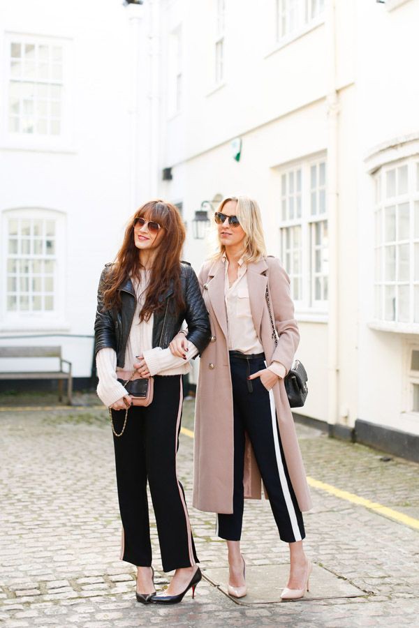 Dressing style in london, Fashion blog: High-Heeled Shoe,  fashion blogger,  Joggers Outfit  