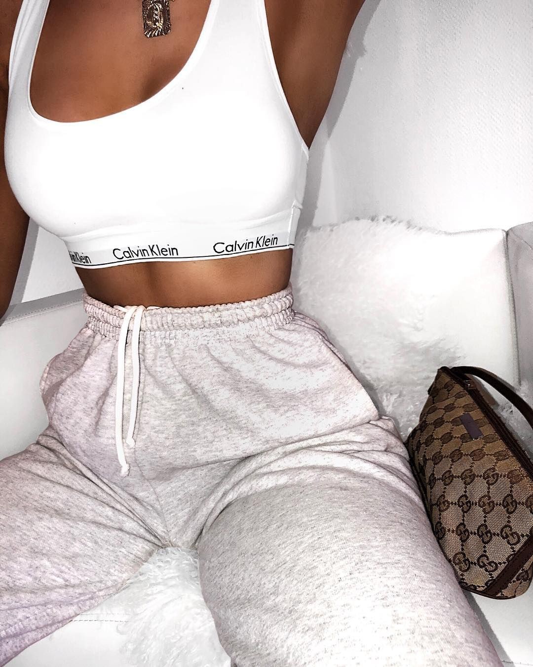 Great ideas for the calvin klein instagram: Calvin Klein,  Urban Outfitters,  Sweatpants Outfits  
