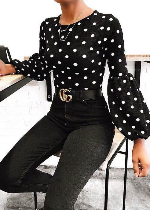 Trendy Outfits To Look Stylish In 2020, Polka dot: Polka dot,  Trendy Outfits  