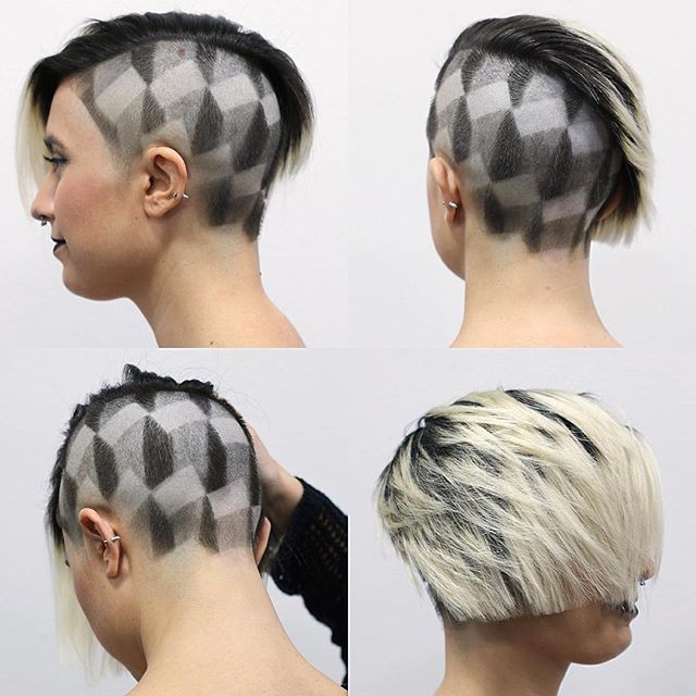 21 Cool Undercut Designs for Badass Women  StayGlam