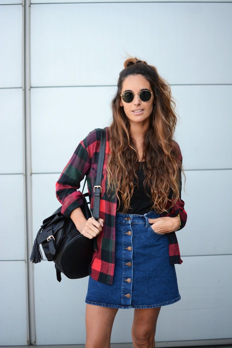 15 Cute Plaid Shirt Outfits For Winter  Styleoholic