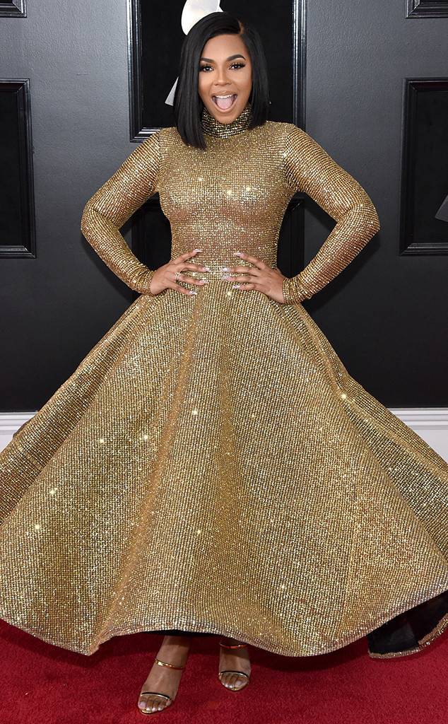 ASHANTI at the 2018 Grammys, Red Carpet Looks: Celebrity Fashion,  celebrity pictures,  Red Carpet Hairstyle,  Award Functions,  Beautiful Celebs Pics,  Red Carpet Dresses,  Grammys  