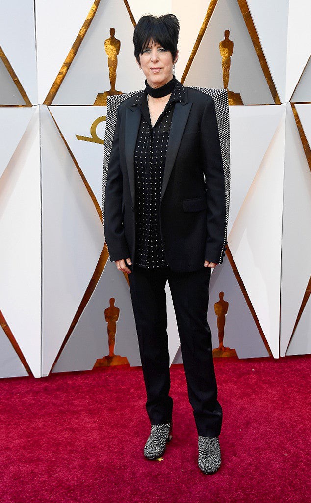 DIANE WARREN at the 2018 Oscars, Red Carpet Dresses: Dresses Ideas,  Hollywood Award Function,  Red Carpet Hairstyle,  Red Carpet Pictures,  Red Carpet Dresses,  Beautiful Celebs Pics,  Red Carpet Photos,  Oscars  