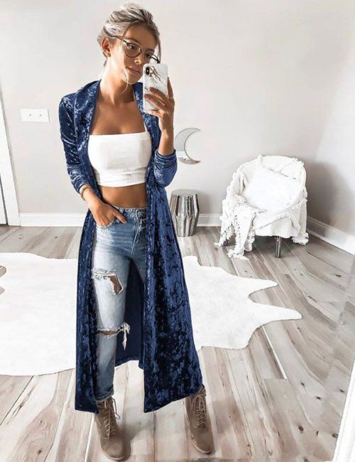 Velvet Crush Long Sleeved Cardigan | Date Outfits Ideas: Outfit Ideas,  Casual Outfits,  First Date  